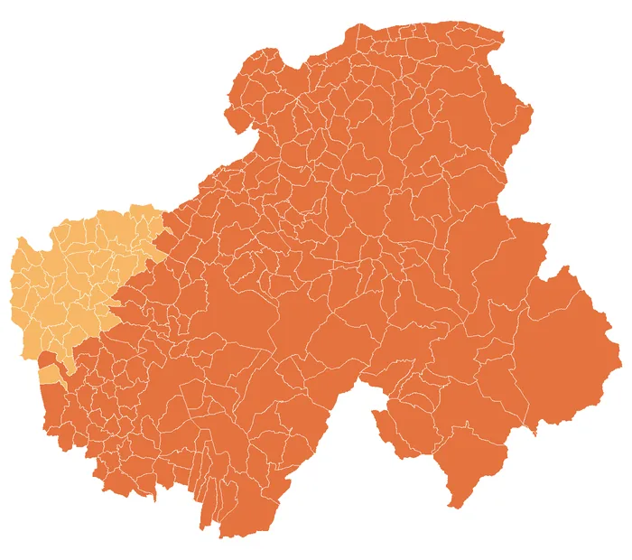 Carte des zones sismiques des communes de la Haute-Savoie